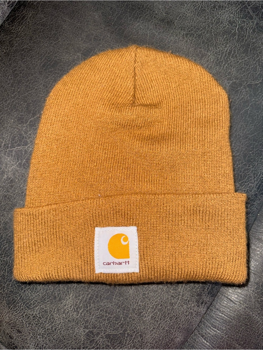 Carhartt Knit Cuffed Beanie in Carhartt Gold